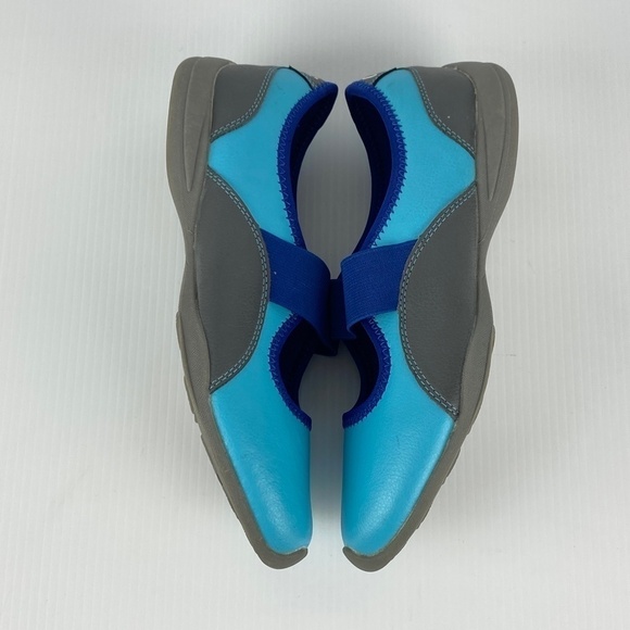 Curves for Women Sz 8 Walking Athletic Toning Blue Mary Janes Shoes - Picture 6 of 10